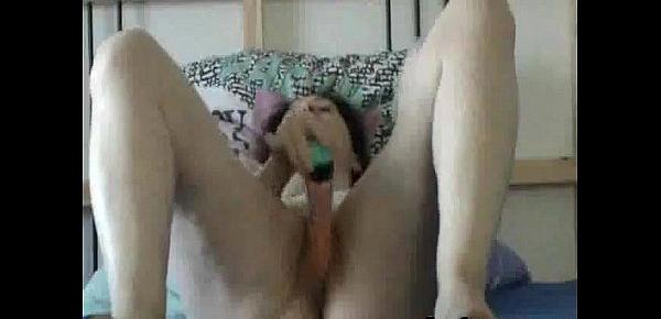  Horny Amateur Mother With A Toy